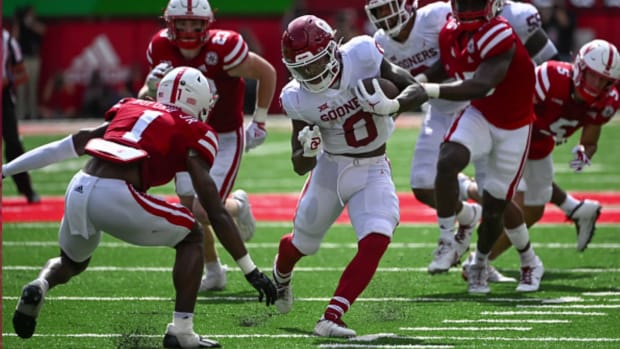 Marques Burford and Eric Gray 2022 Nebraska vs Oklahoma